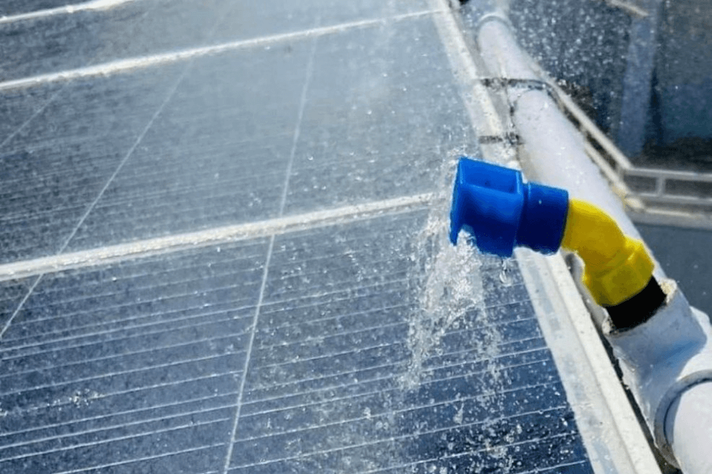 Solar Panel Cleaning System